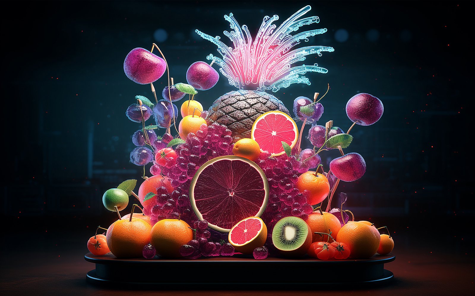 Kit Graphique #415168 Fruits Avec Divers Modles Web - Logo template Preview