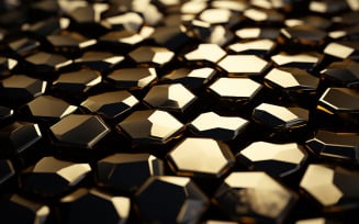 Desert black and gold tiles_black and gold tiles
