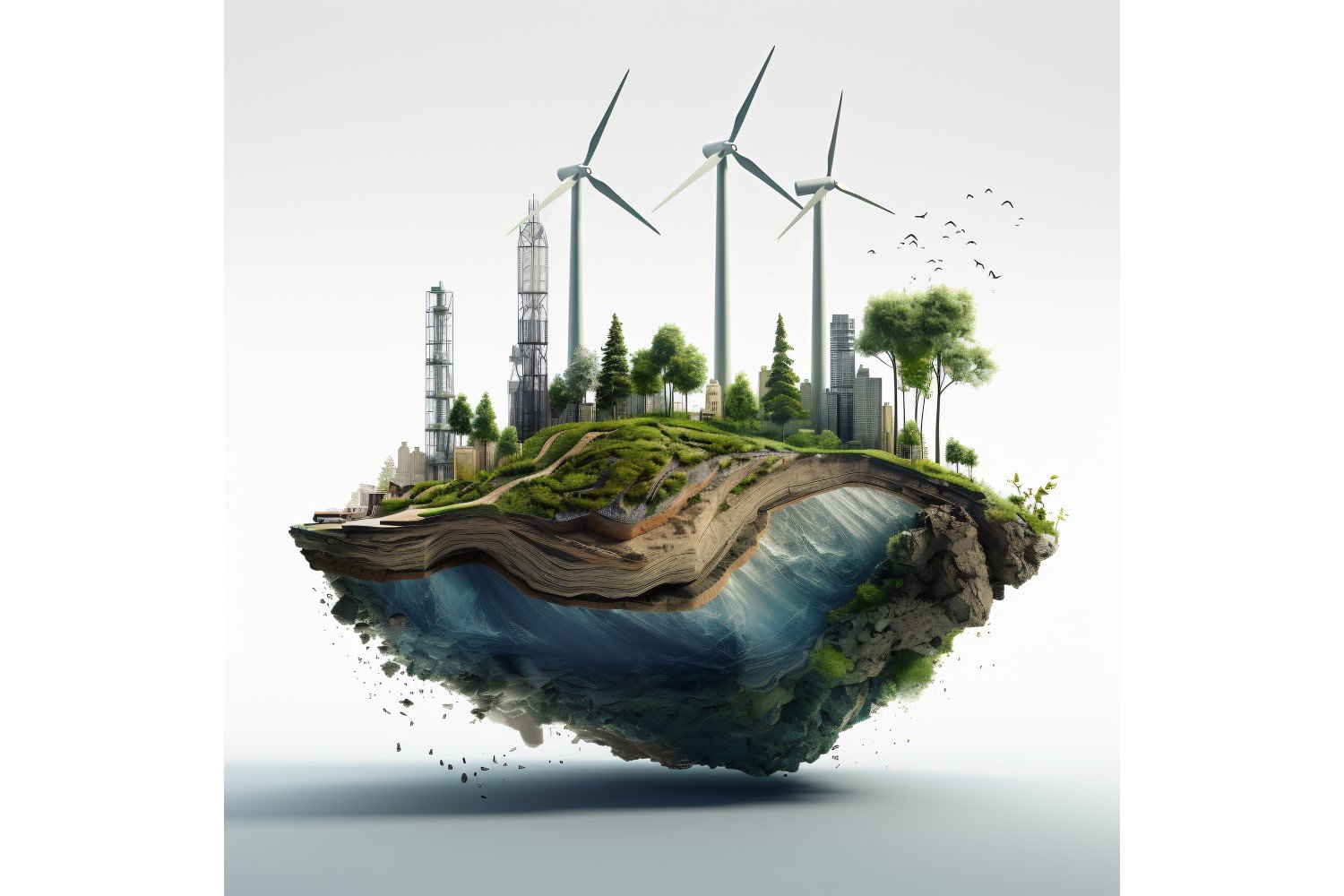 Template #415532 Energy Renewable Webdesign Template - Logo template Preview