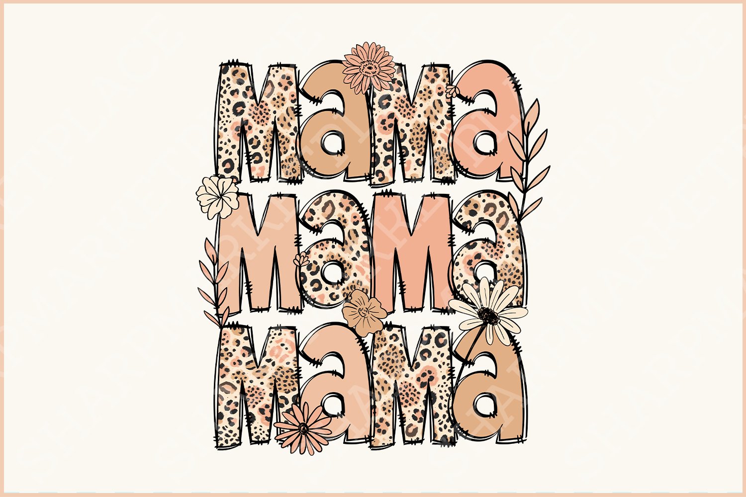 Kit Graphique #415619 Leopard Mama Divers Modles Web - Logo template Preview