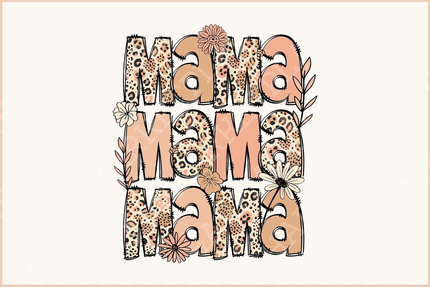 Kit Graphique #415619 Leopard Mama Divers Modles Web - Logo template Preview