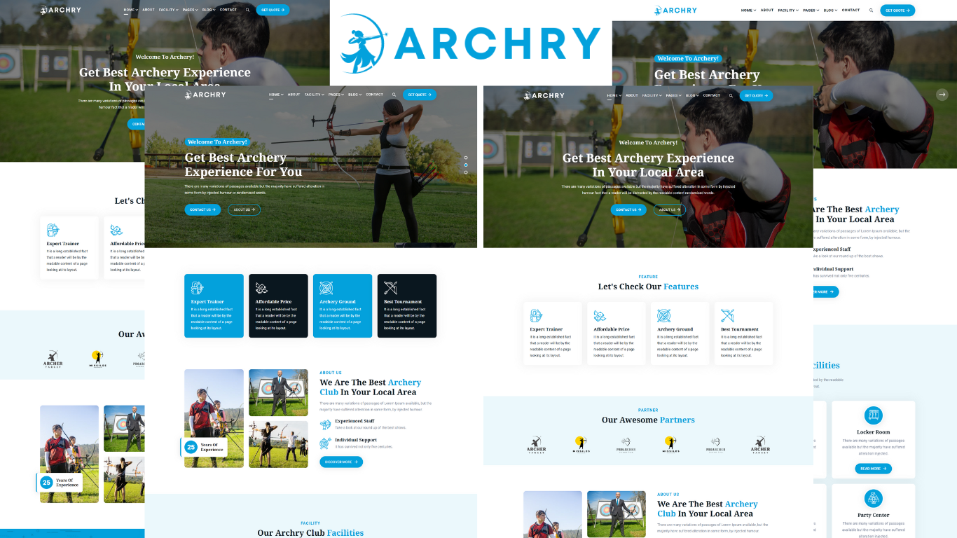 Archry - Archery Club HTML5 Template