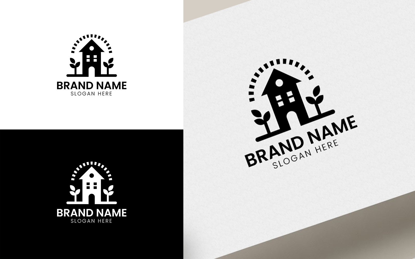 Kit Graphique #415895 Biens Maison Web Design - Logo template Preview
