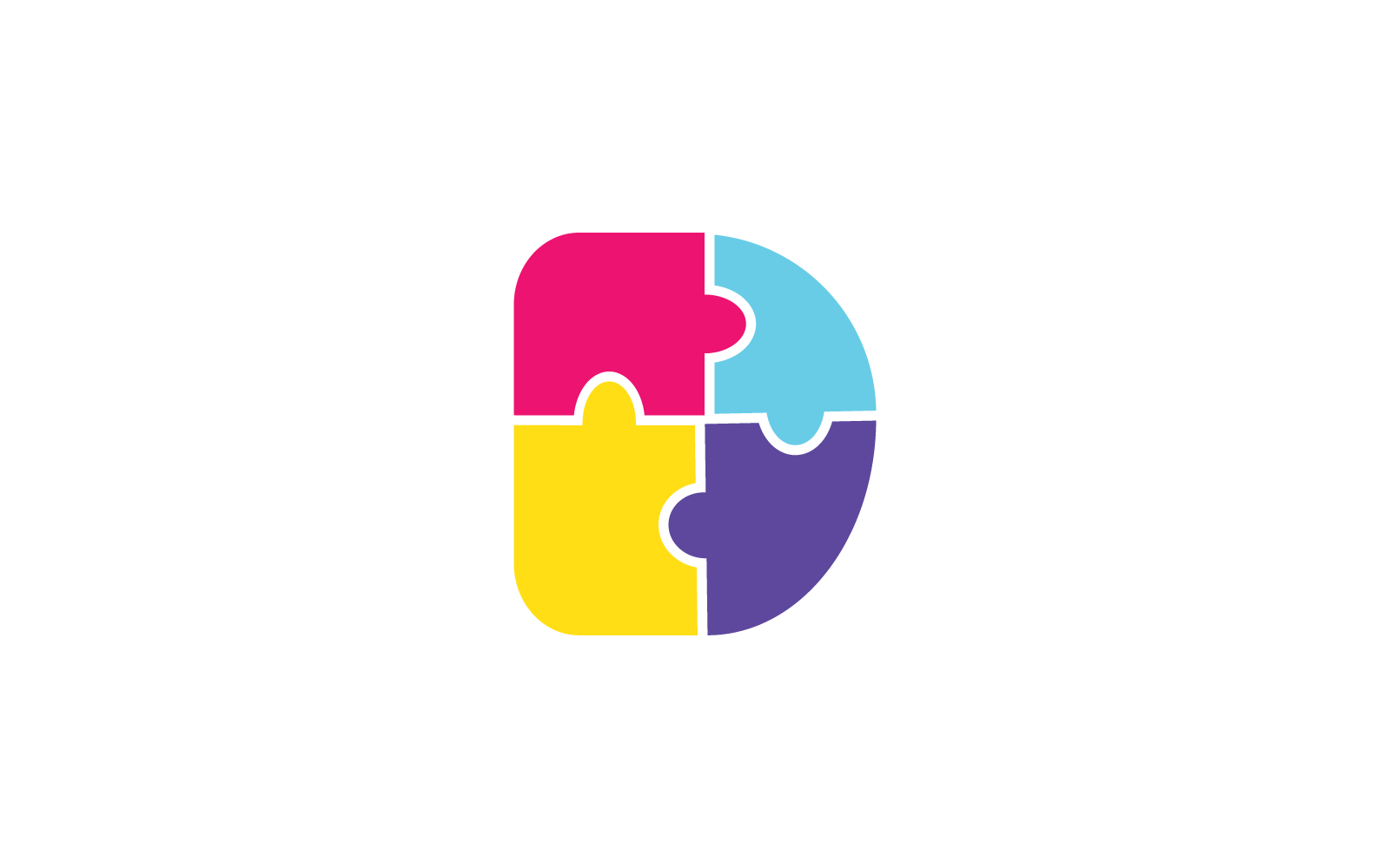 D brief illustratie vector sjabloon