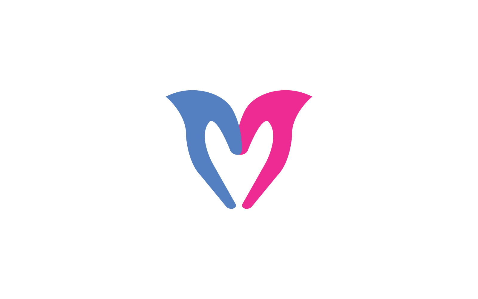 handverzorging logo vector illustratie sjabloon