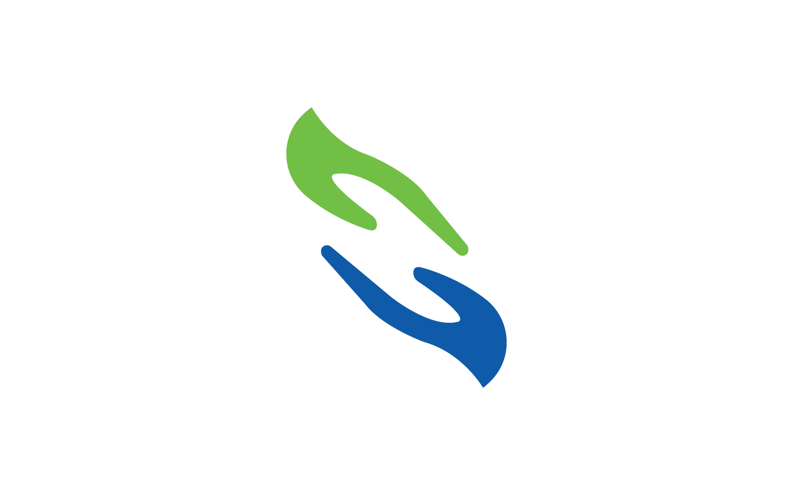 kézápolás logó vektor sablon design