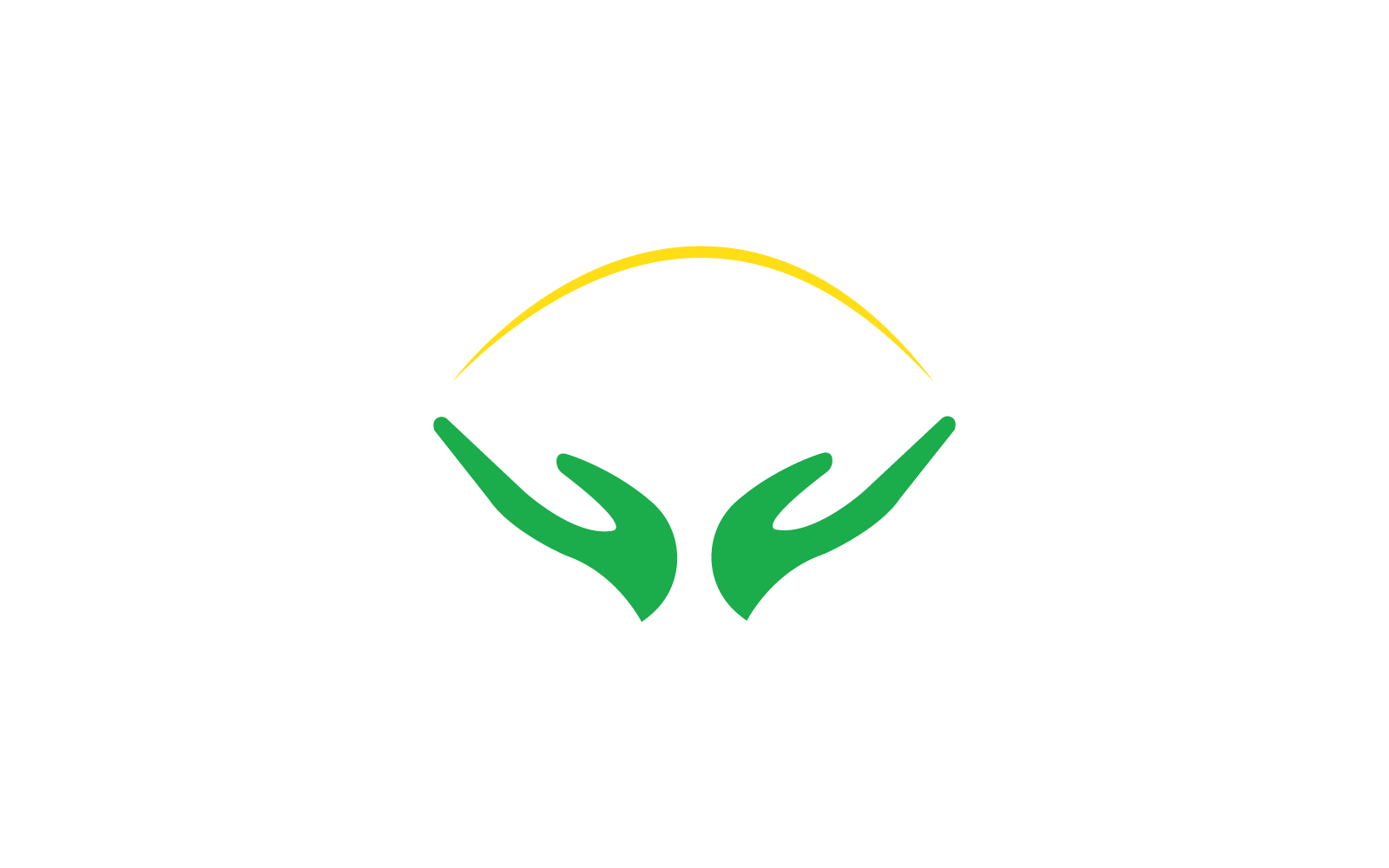 péče o ruce ilustrace logo vektorové šablony