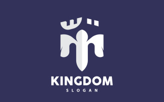 Castle Logo Design Royal Tower KingdomV10