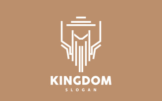Castle Logo Design Royal Tower KingdomV4