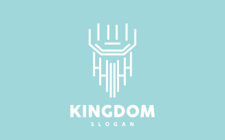 Castle Logo Design Royal Tower KingdomV6