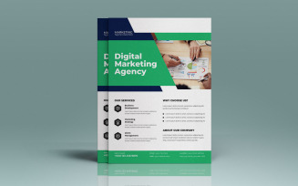 Corporate Business Marketing Flyers Template