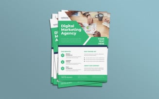 Leading Your Digital Revolution Marketing Flyer Design