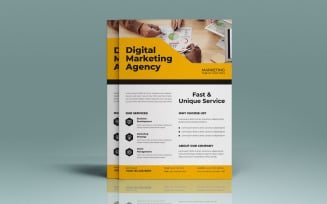 Marketing Agency Services Marketing Flyer