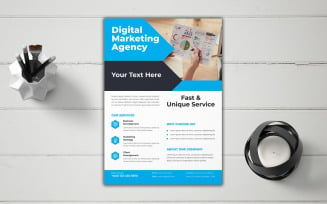 Digital Marketing Agency Business Flyer Design Templates