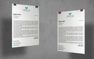 Letterhead - Corporate Identity Template Letterhead Design
