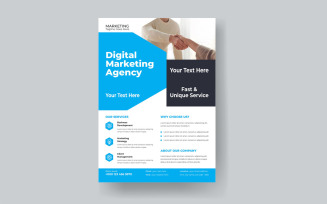Professional Services Marketing Flyer Design