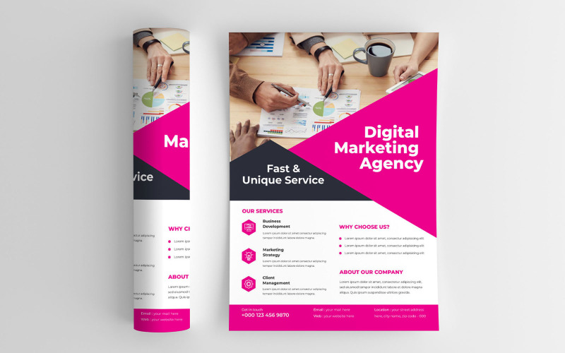 Startup Incubation Program Marketing Flyer Corporate Identity