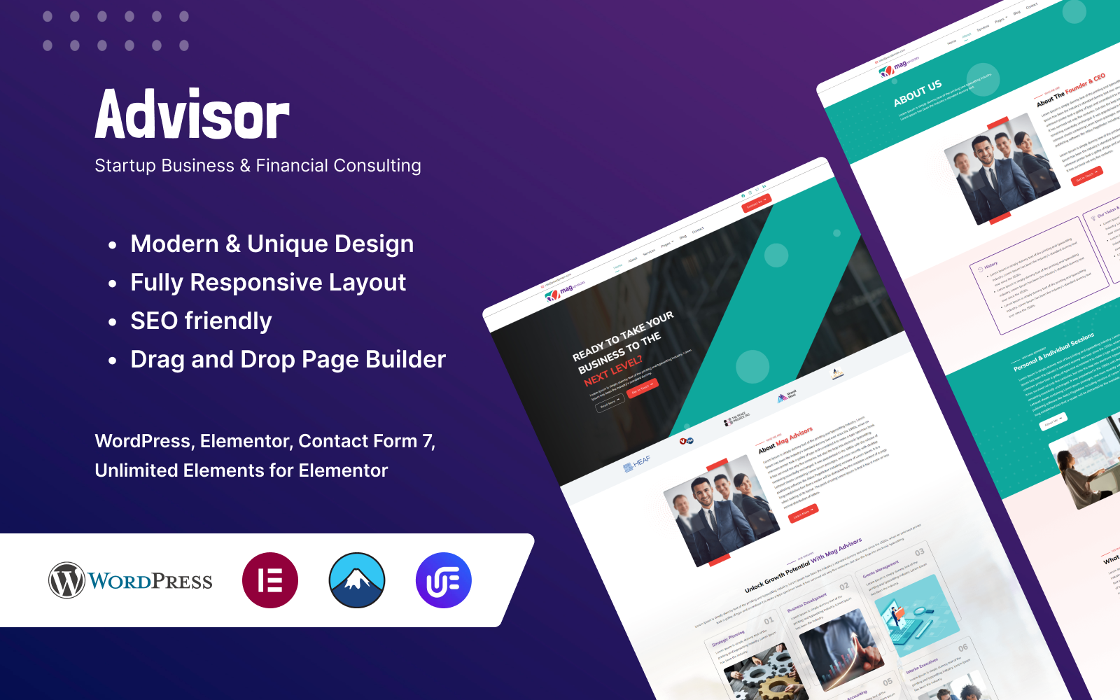 Template #416222 Company Consultant Webdesign Template - Logo template Preview