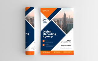 Digital Marketing Agency Business Leadership Seminar Flyer