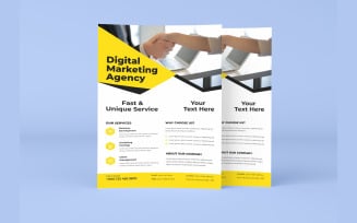 Digital Marketing Agency Corporate Branding Workshop Flyer