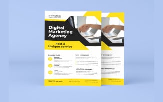Digital Marketing Agency Legal Services Promotion Flyer