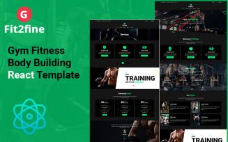 Fit2Fine - Fitness Club React Website Template
