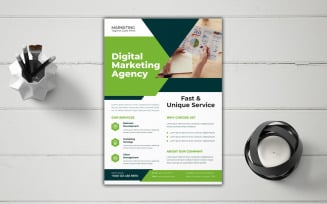 Digital Marketing Agency Business Dispute Resolution Services Flyer