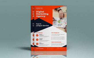 Digital Marketing Agency Business Risk Management Seminar Flyer