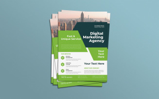 Modern Creative Business Promotion Marketing Flyer