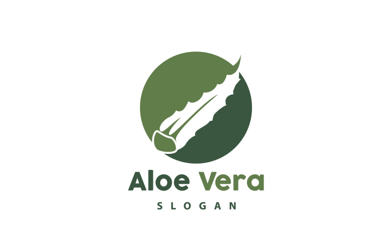 Aloe Vera Logo Herbal Plant VectorV16 Logo Template