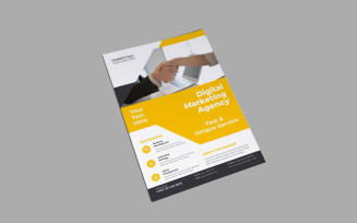 Modern Digital Marketing Agency Business Strategy Consultation Flyer