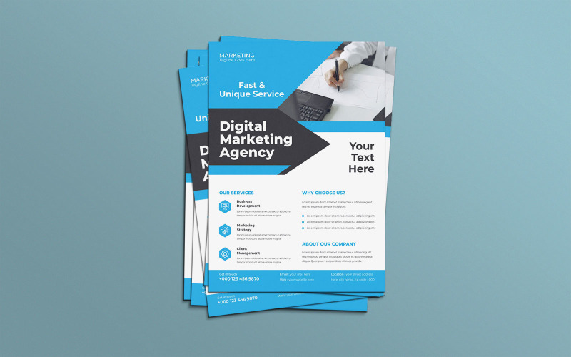 Business Networking Mixer Marketing Flyer Vector Layout Corporate Identity