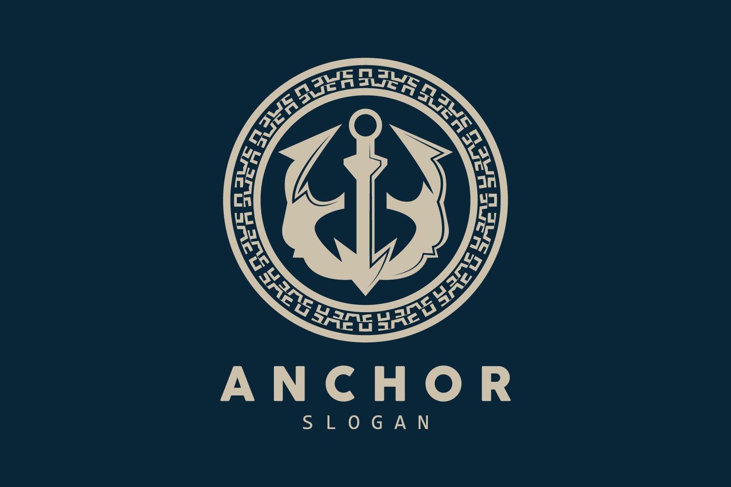 Template #416833 Anchor Logo Webdesign Template - Logo template Preview