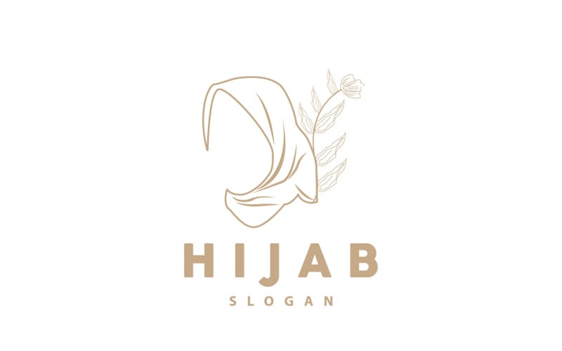 HIjab Logo Fashion Product Vector Version11 Logo Template