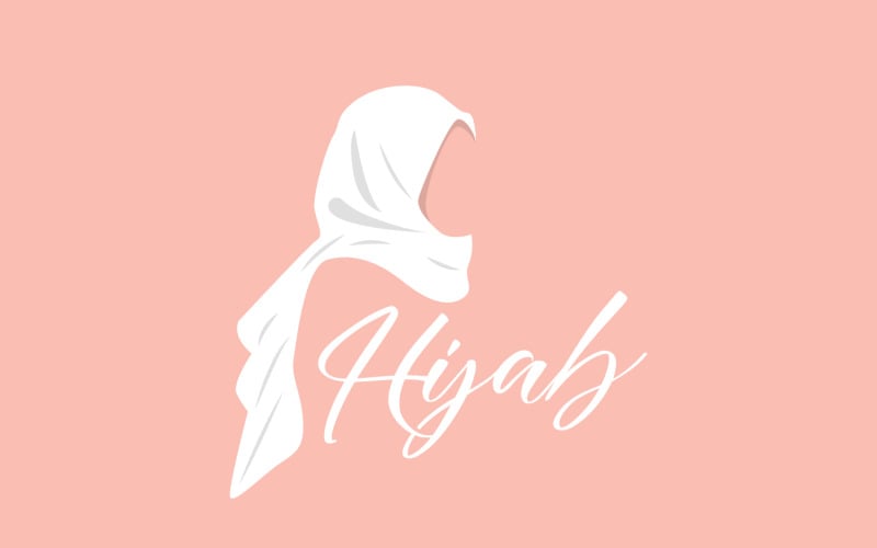 HIjab Logo Fashion Product Vector Version3 Logo Template