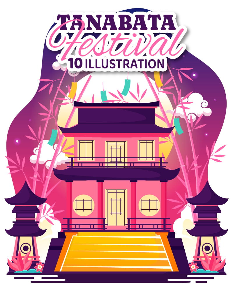 Kit Graphique #417034 Tanabata Festival Divers Modles Web - Logo template Preview