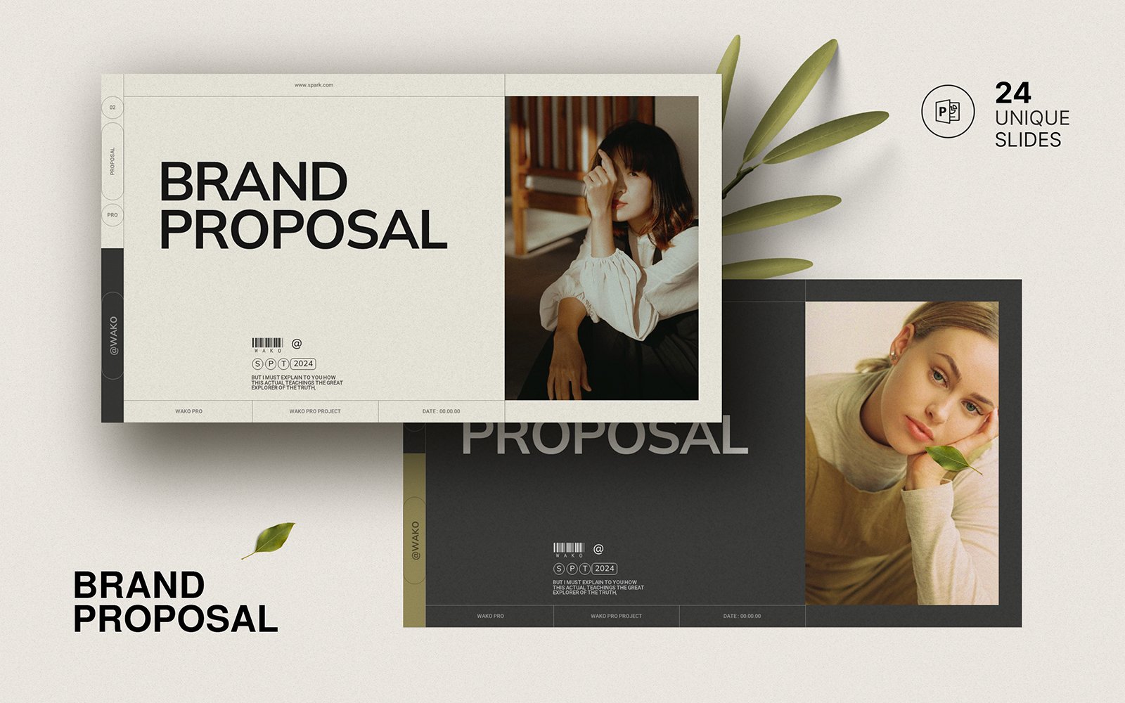 Kit Graphique #417038 Brand Proposal Divers Modles Web - Logo template Preview