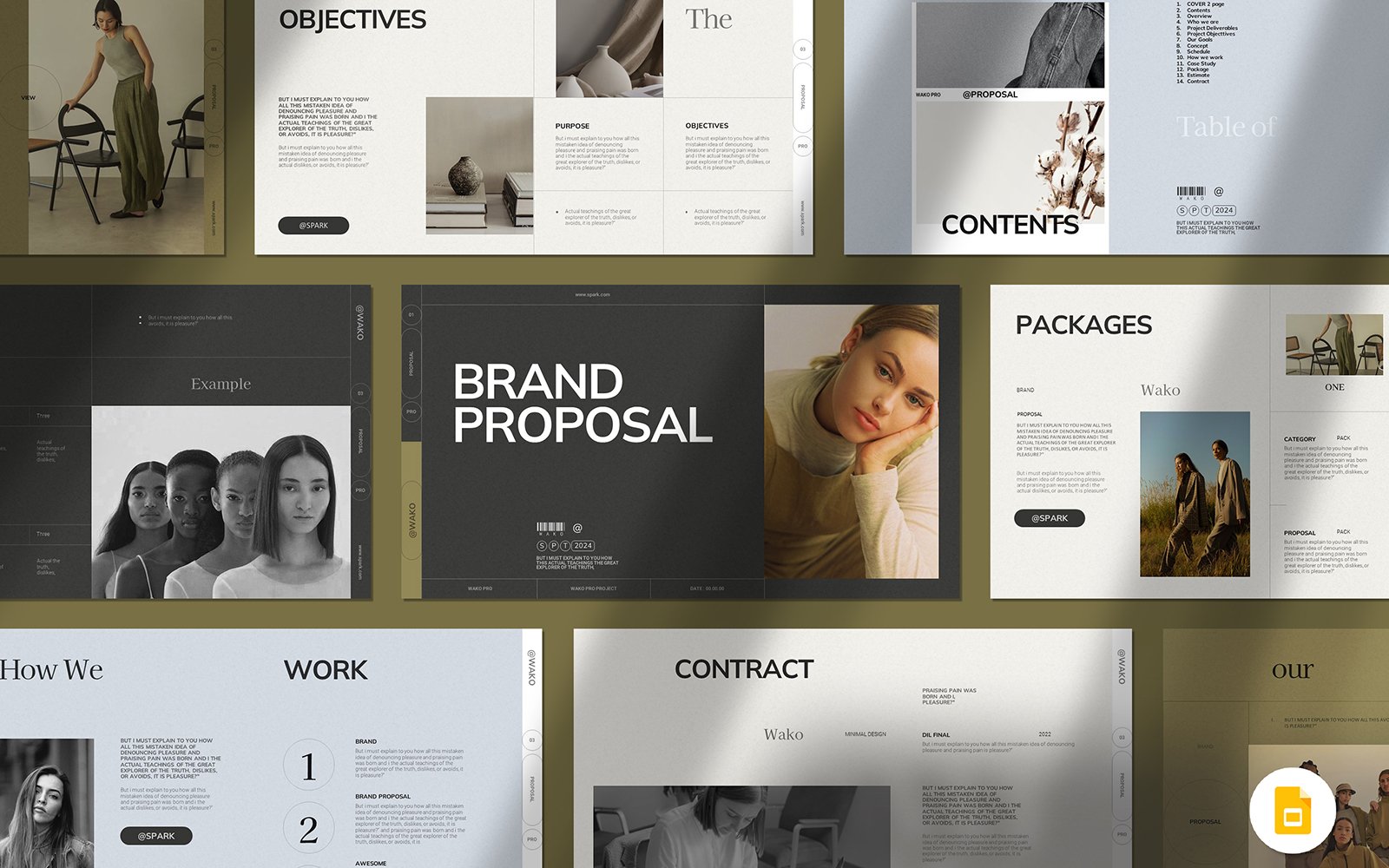 Kit Graphique #417039 Brand Proposition Divers Modles Web - Logo template Preview