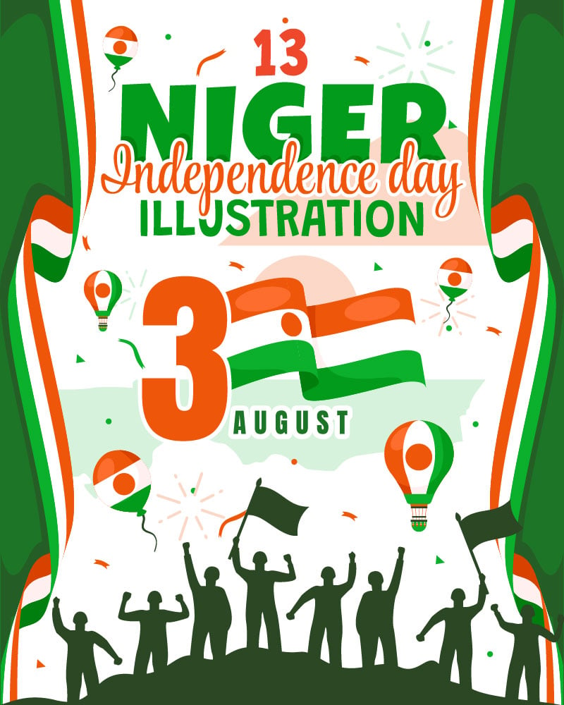 Template #417046 Niger Day Webdesign Template - Logo template Preview