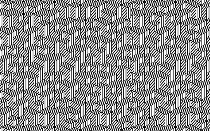 Isometric Cubes Tileable Backgrounds Pattern