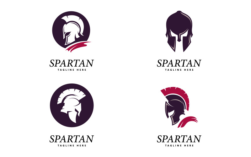 Spartan Logo Vector Spartan Helmet Logo V9 Logo Template