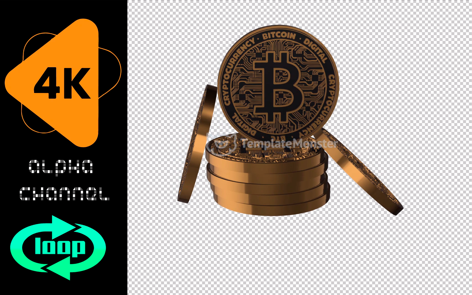 Kit Graphique #417100 Cryptocurrency Digital Divers Modles Web - Logo template Preview