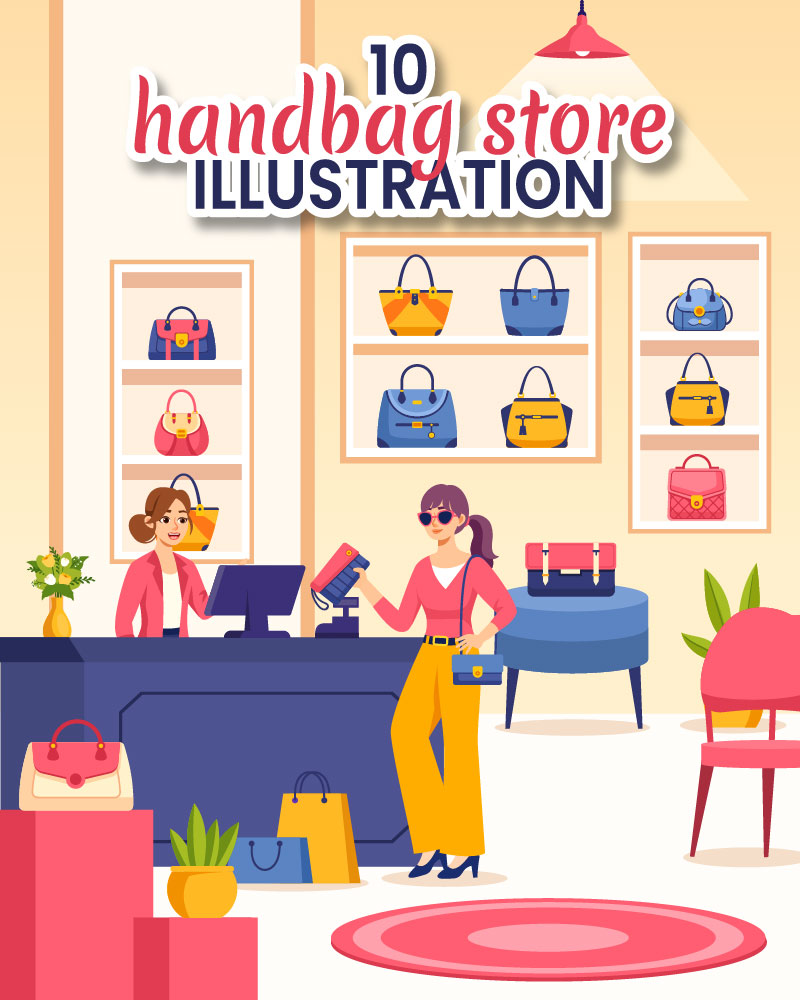 Template #417130 Store Handbag Webdesign Template - Logo template Preview