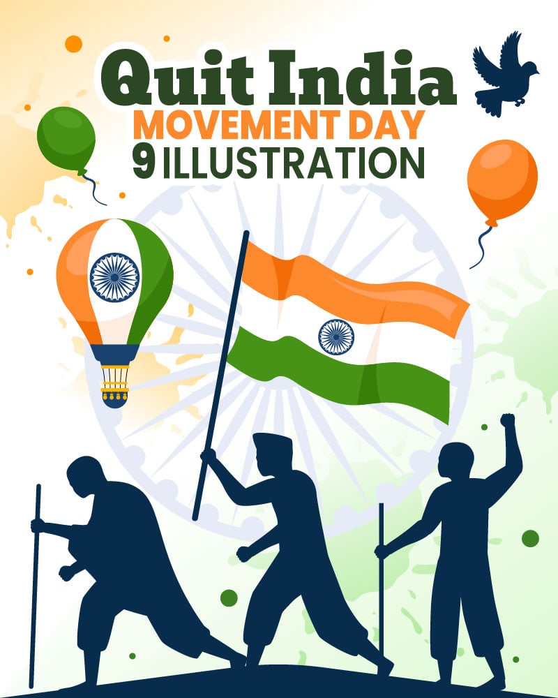 Kit Graphique #417134 Quit India Divers Modles Web - Logo template Preview