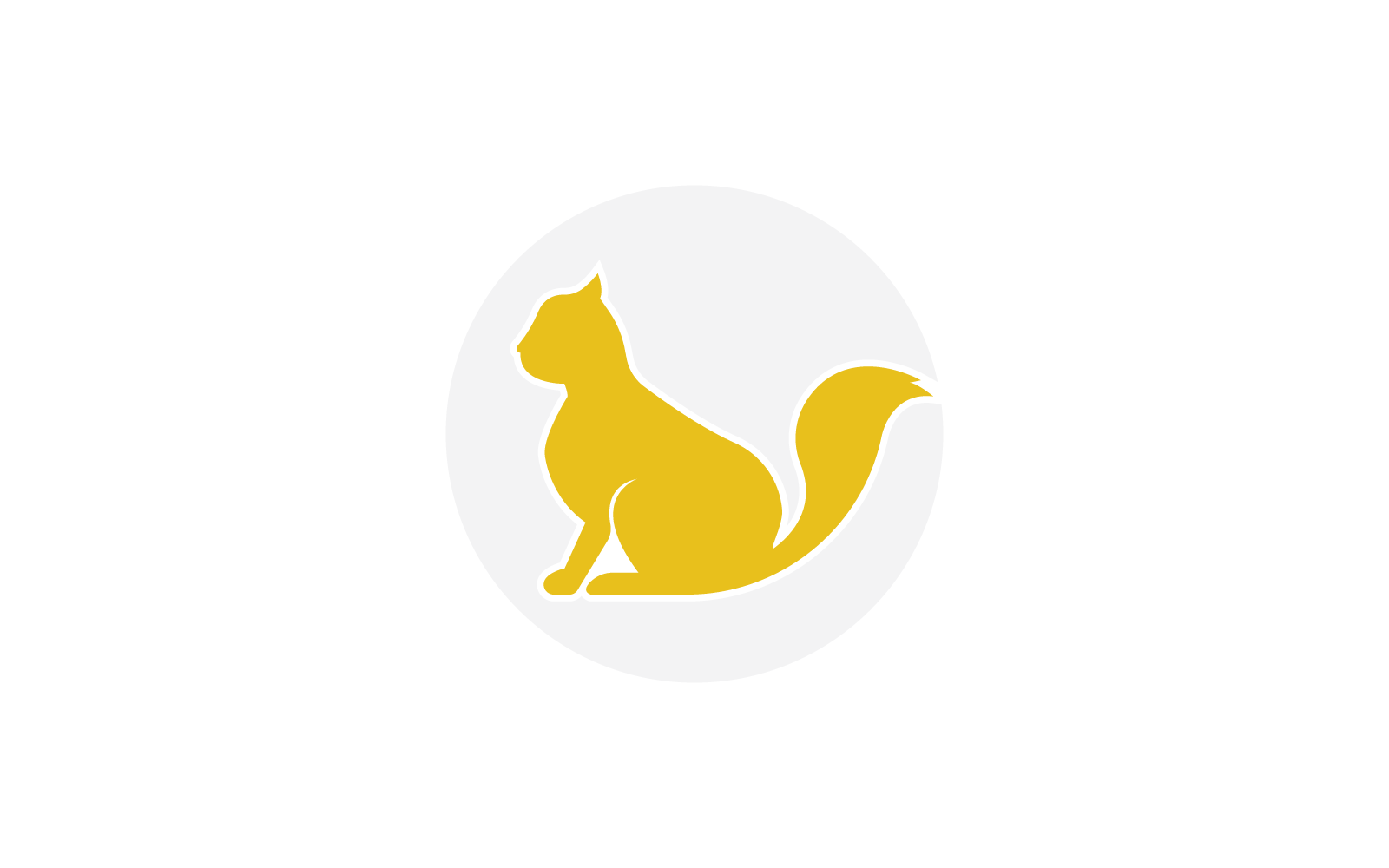 kat logo ontwerp vector pictogrammalplaatje