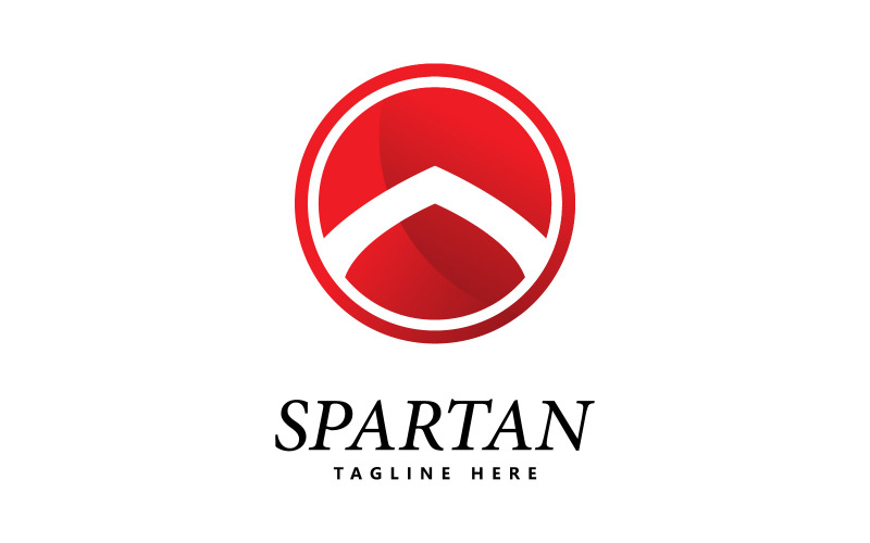 spartan shield logo icon vector V3 Logo Template