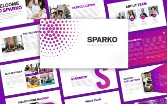 Sparko- Marketing Agency Presentation Template