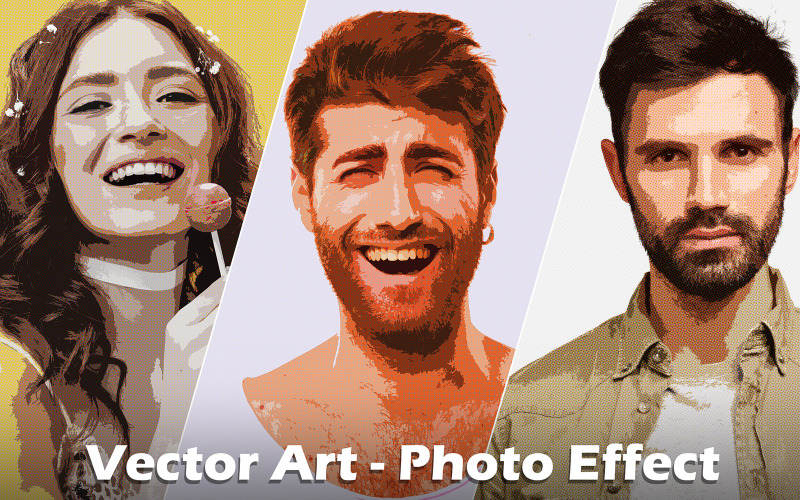 Vector Art - Photo Effect Illustration