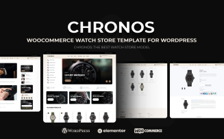 Chronos - WooCommerce Watch Store WordPress Theme