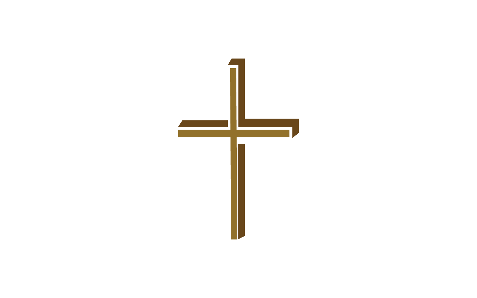 church logo vector illustration flat design